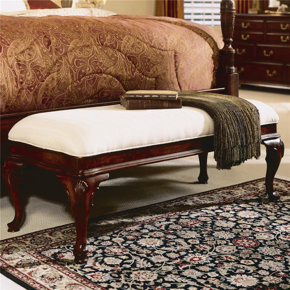 Cherry bench with storage deals